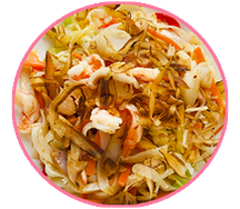 Лапша удон с морепродуктами