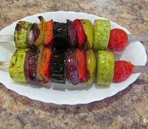 Овощной шашлык