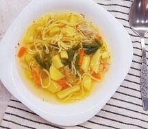 Суп-лапша с курицей