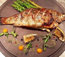 Речная форель на пару