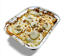 Лазанья Карбонара с шампиньонами