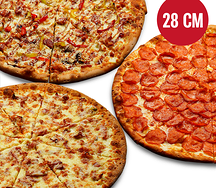 Тройной удар: Чикен Бомбони и Пеперони и Карбонара (m)