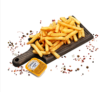 Картофель фри с сырным соусом