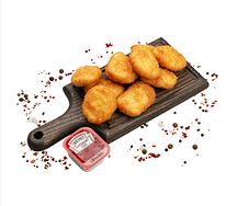 Наггетсы с соусом BBQ
