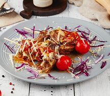 Мясо на шпажках по-восточному Омар Хайям