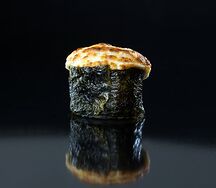 Суши запеченные с креветкой
