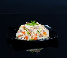 Тяхан с курицей