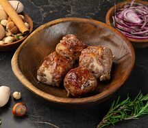 Люля рулет из говядины в сетке