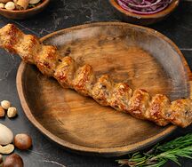 Люля-кебаб с грибами