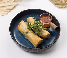 Спринг ролл жареный с курицей 