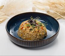 Рис, жаренный с курицей