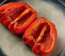 Перец болгарский на углях