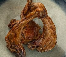 Ребрышки ягненка на углях