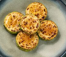 Кабачки на углях