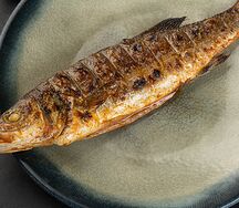 Сибас на углях