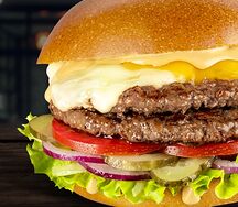 Бургер Самый вкусный двойной