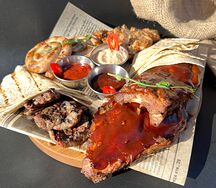 Тарелка мясника