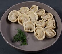 Пельмени с мясом