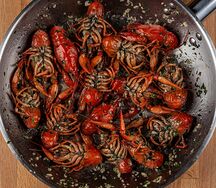 Донские раки с чесноком и укропом M