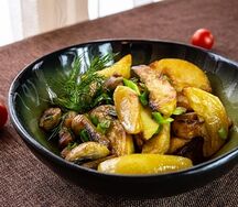 Картофель жаренный