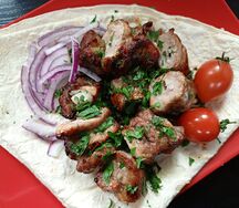 Шашлык из cвинoй шейки