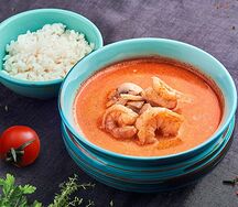 Суп Том ям с креветкой