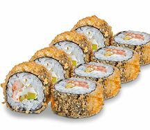 Ролл темпура с креветкой