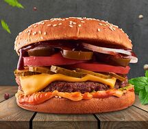 Огненный бургер