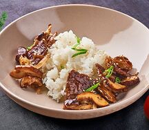 Говядина с рисом