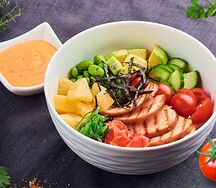 Поке с курицей