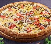 Пицца Бургер большая