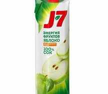 Сок J-7 яблочный