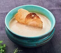 Суп-крем грибной