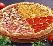 Пицца Четыре сезона большая