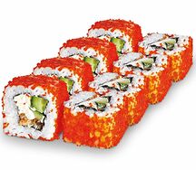 Ролл Калифорния с угрем