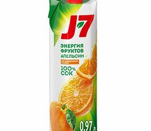 Сок J-7 апельсиновый