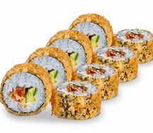 Ролл темпура с угрем