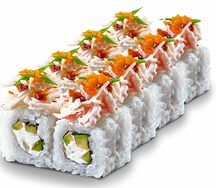 Ролл Тартар с крабом