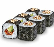 Ролл с угрем и огурцом