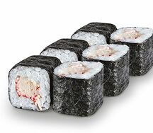 Ролл с крабом