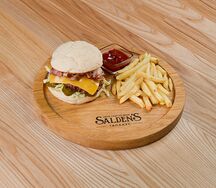 Pulled pork burger