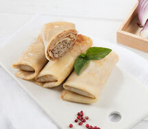 Блины с мясом