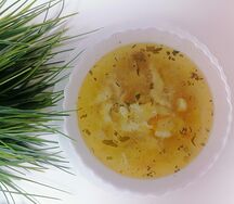Суп с клецками