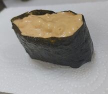 Спайси-суши с креветкой