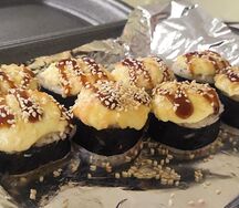 Шиитаке с сыром