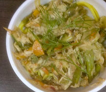 Вок с беконом