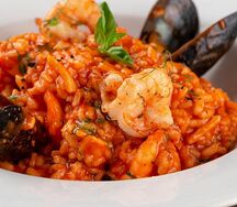 Ризотто с морепродуктами