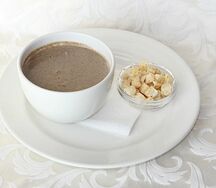 Суп-крем грибной