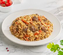 Плов с говядиной