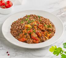 Паприкаш из говядины с гарниром